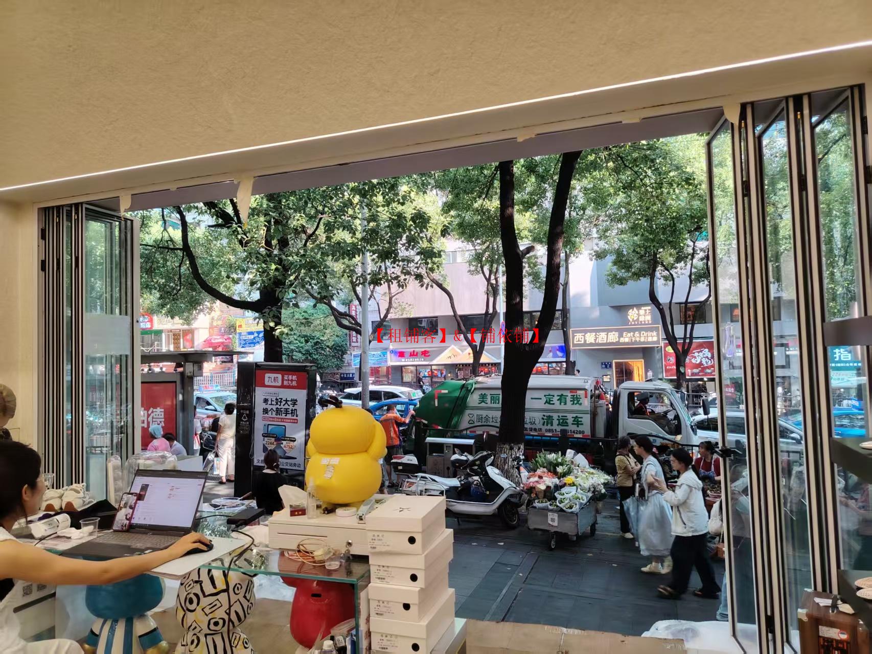 小十字蔡家街火爆商圈60平宽门头门面转让